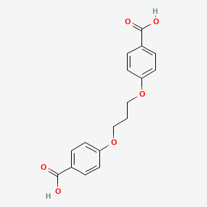Chemical structure of 1,3-Bis(4-carboxyphenoxy)propane