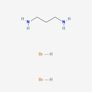 Chemical structure of 1,3-Diaminopropane Dihydrobromide