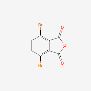 Chemical structure of 3,6-Dibromophthalic Anhydride