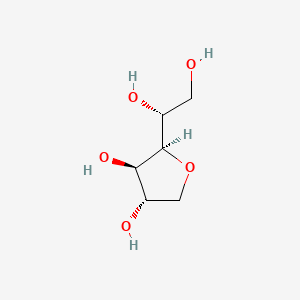 Chemical structure of 1,4-Sorbitan