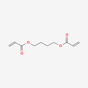Chemical structure of Butanediol diacrylate