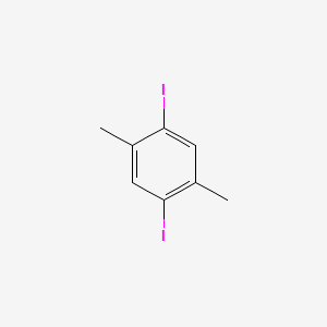Chemical structure of 1,4-Diiodo-2,5-dimethylbenzene