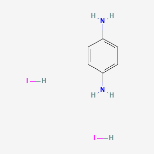 Chemical structure of 1,4-Phenylenediamine Dihydriodide