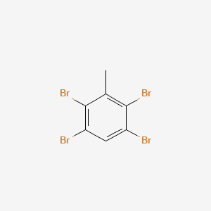 Chemical structure of 1,5-Dibromo-2,4-bis(bromomethyl)benzene