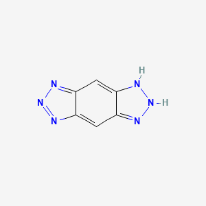 Chemical structure of 1H,5H-Benzo(1,2-D:4,5-D')bistriazole