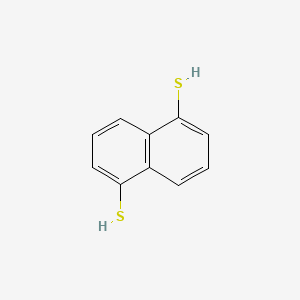 Chemical structure of 1,5-Naphthalenedithiol