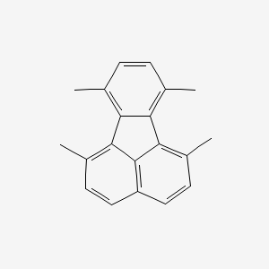 Chemical structure of 1,6,7,10-Tetramethylfluoranthene
