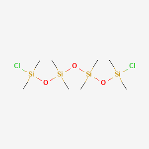 Chemical structure of 1,7-Dichlorooctamethyltetrasiloxane