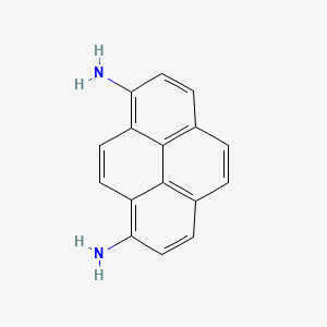 Chemical structure of 1,8-Diaminopyrene