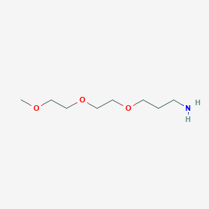 Chemical structure of 1-[2-(3-aminopropoxy)ethoxy]-2-methoxyethane