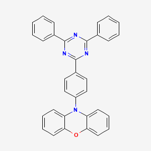 Chemical structure of Phenoxazine-2,4,6-triphenyl-1,3,5-triazine
