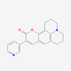 Chemical structure of Coumarin 510