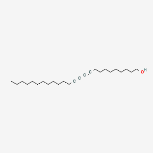 Chemical structure of 10,12-Pentacosadiyn-1-ol