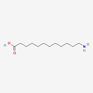 Chemical structure of 12-Aminododecanoic acid