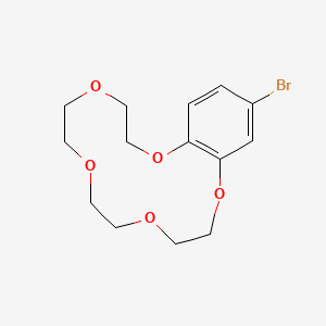 Chemical structure of 4'-Bromobenzo-15-crown 5-Ether