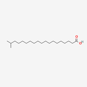 Chemical structure of Isoarachidic acid