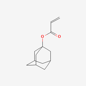 Chemical structure of 1-Adamantyl acrylate
