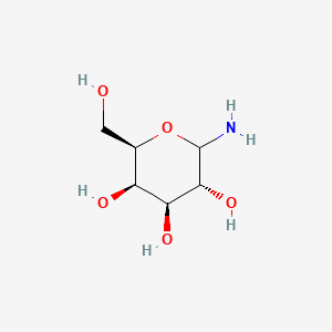 Chemical structure of D-Galactopyranosylamine