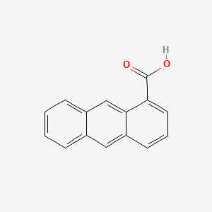 Chemical structure of 1-Anthracenecarboxylic Acid