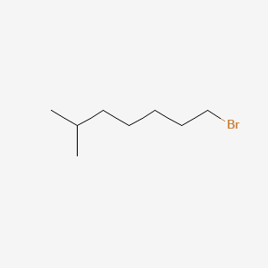 Chemical structure of 1-Bromo-6-methylheptane