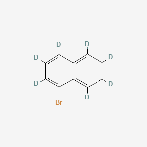 Chemical structure of 1-Bromonaphthalene-d7