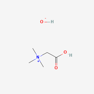 Chemical structure of 1-Carboxy-N,N,N-trimethylmethanaminium hydroxide