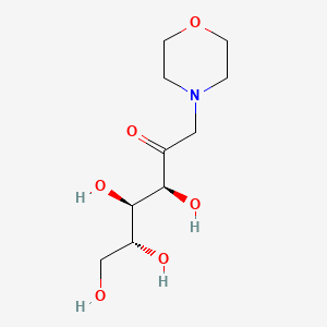 Chemical structure of 1-Deoxy-1-morpholinofructose