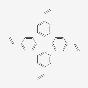 Chemical structure of Tetrakis(4-vinylphenyl)methane