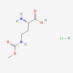 Chemical structure of 1-Ethyl-3-methyl-2,3-dihydro-1H-imidazole perchlorate