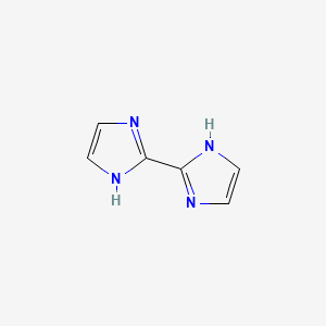 Chemical structure of 2,2'-Biimidazole