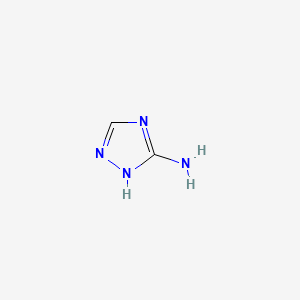 Chemical structure of Amitrole