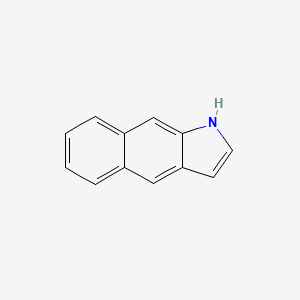 Chemical structure of 1H-Benz[f]indole
