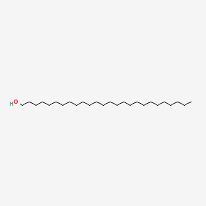 Chemical structure of 1-Hexacosanol