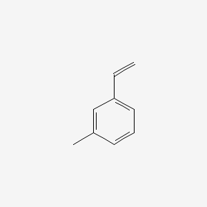 Chemical structure of 1-Methyl-3-vinylbenzene