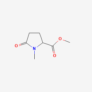 Chemical structure of L-5-oxoproline methyl ester
