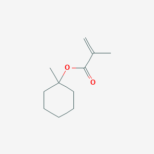 Chemical structure of 1-Methylcyclohexyl methacrylate