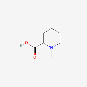 Chemical structure of 1-Methylpiperidine-2-carboxylic acid
