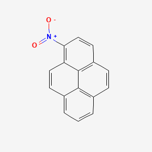 Chemical structure of 1-Nitropyrene