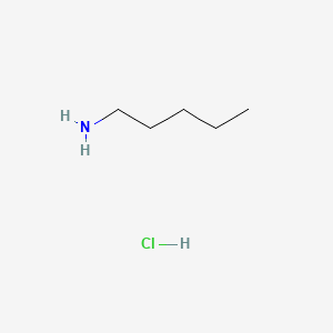 Chemical structure of n-Amylamine hydrochloride