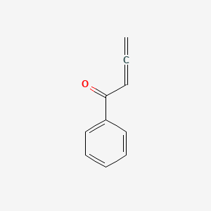 Chemical structure of 1-Phenylbuta-2,3-dien-1-one