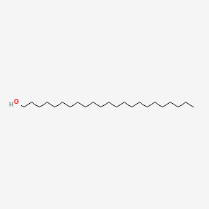 Chemical structure of 1-Tricosanol
