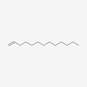 Chemical structure of 1-Tridecene