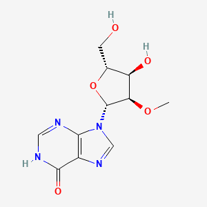 Chemical structure of 2'-O-Methylinosine