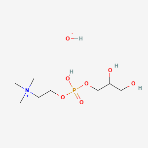Chemical structure of Cholineglycerophosphate