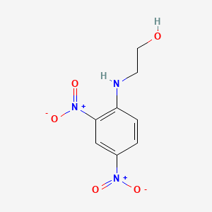 Chemical structure of 2-((2,4-Dinitrophenyl)amino)ethan-1-ol