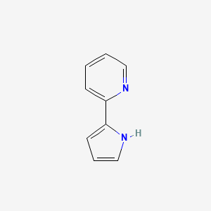Chemical structure of 2-(1H-Pyrrol-2-yl)pyridine