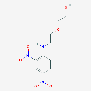 Chemical structure of Dnp-peg2-OH