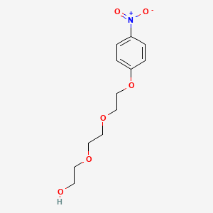 Chemical structure of 2-(2-(2-(4-Nitrophenoxy)ethoxy)ethoxy)ethanol