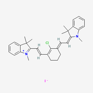 Chemical structure of IR-786 iodide