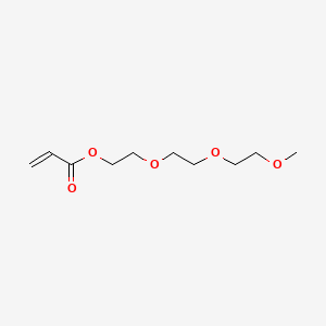 Chemical structure of 2-(2-(2-Methoxyethoxy)ethoxy)ethyl acrylate